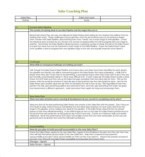 sales coaching pdf.